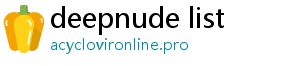 deepnude list